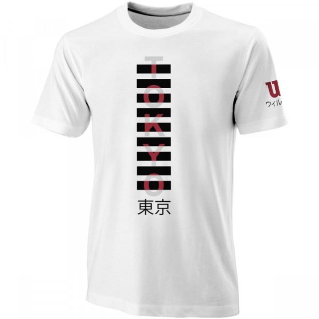 Tricou Wilson Tokyo Tech Tee, pentru barbati, Alb