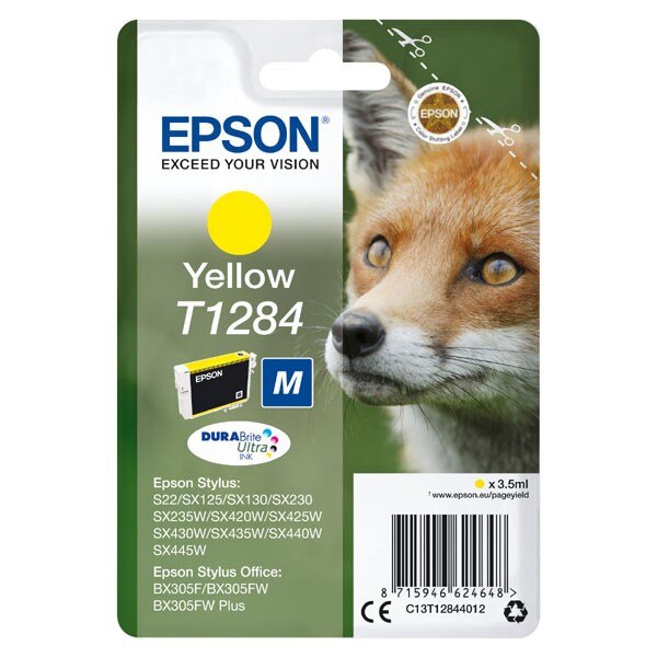 Cartus Epson T1284 (C13T12844022), Galben