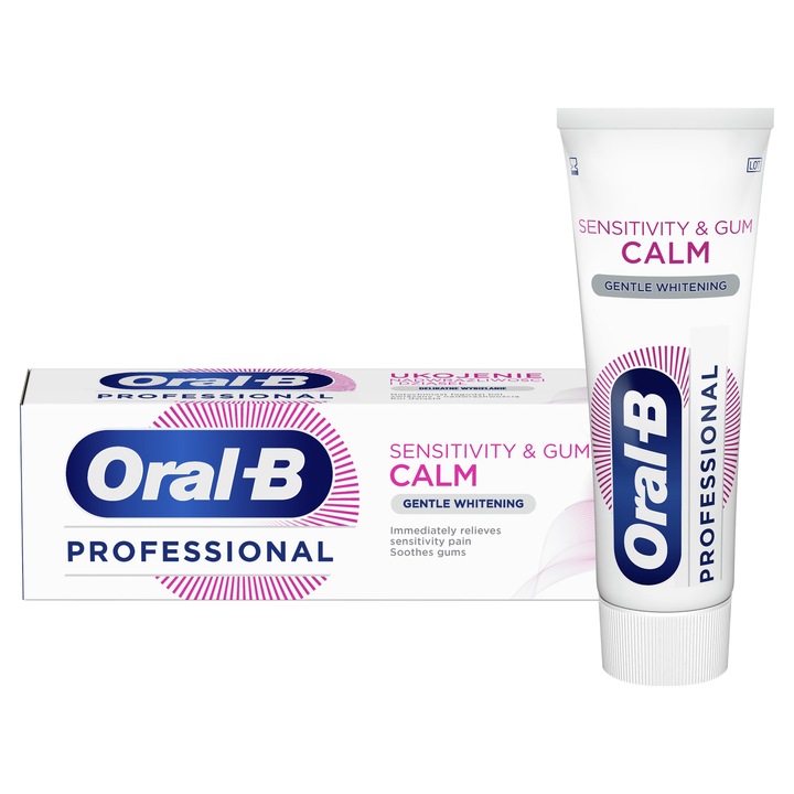 Oral-B Professional Sensitivity & Gum Calm Gentle Whitening Fogkrém, 75 ml