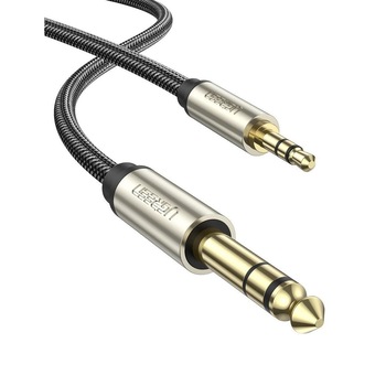 Cablu jack UGREEN AV127 de 3,5 mm pentru TRS - 2m, Gri Cablu jack UGREEN AV127 de 3,5 mm pentru TRS - 2m, Gri