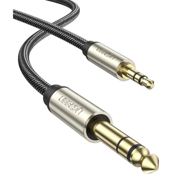 Ugreen 10628 3,5 mm jack dugó - 6,35 mm jack dugó, 2 m