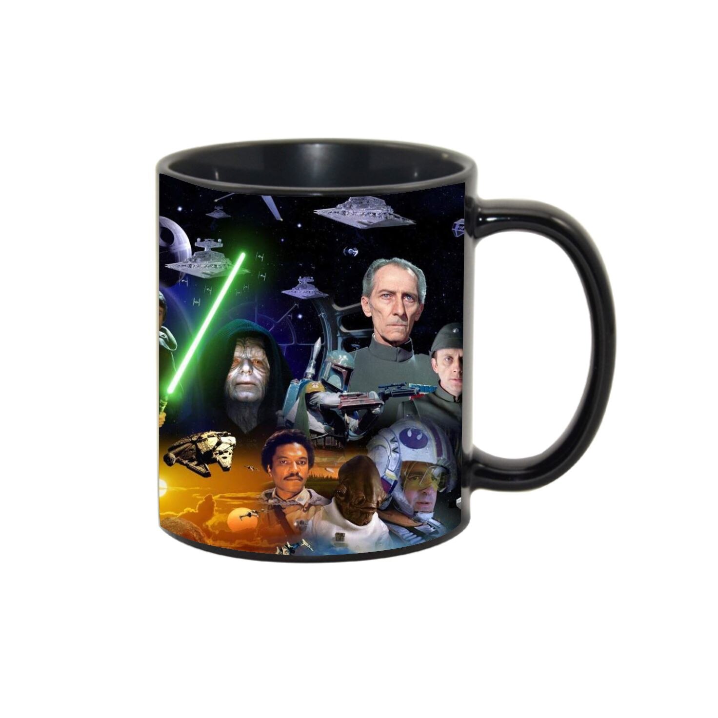 Cana personalizata Star Wars ,ceramica neagra, 330ml