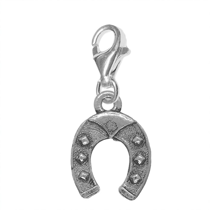 Pandantiv argint carabina Potcoava 10132160 Dras Argintiu