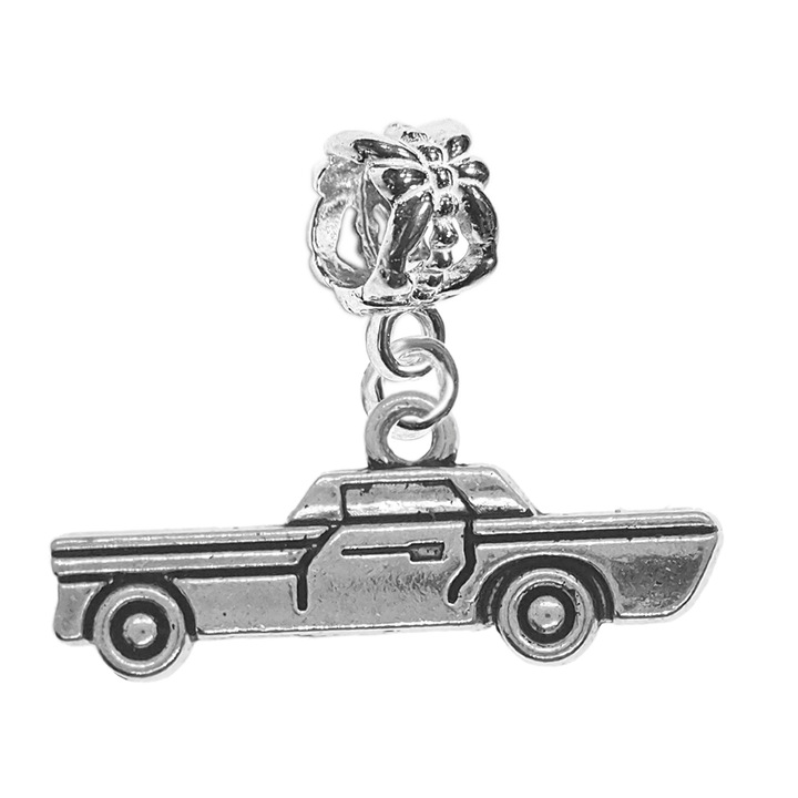 Autó ezüst bűbáj 10139270 Dras Silver