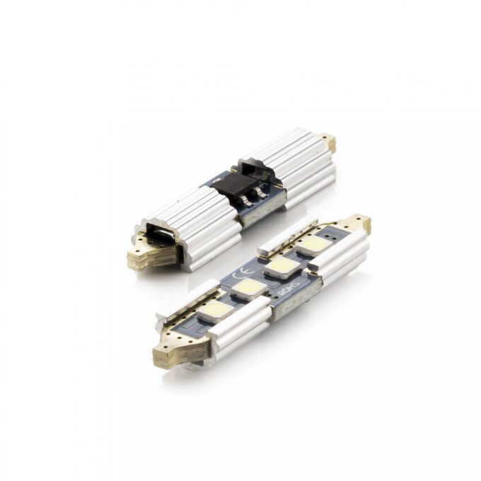 Set 2 bucati Led pentru iluminat interior/portbagaj, Tensiune 12V, Putere 5W, Culoare Alb