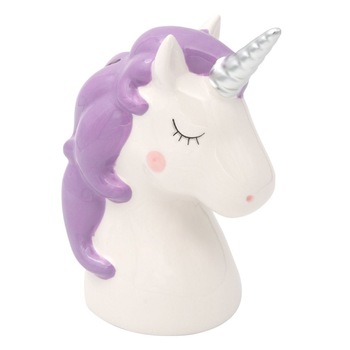 Pusculita ceramica Unicorn, Lioness, 13 x 9 x 18.5 cm Pusculita ceramica Unicorn, Lioness, 13 x 9 x 18.5 cm