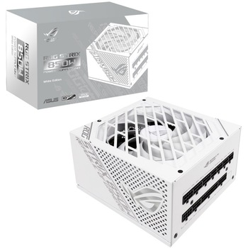 Sursa ASUS ROG Strix White, 80 PLUS® Gold, 850W, Fully Modular Sursa ASUS ROG Strix White, 80 PLUS® Gold, 850W, Fully Modular