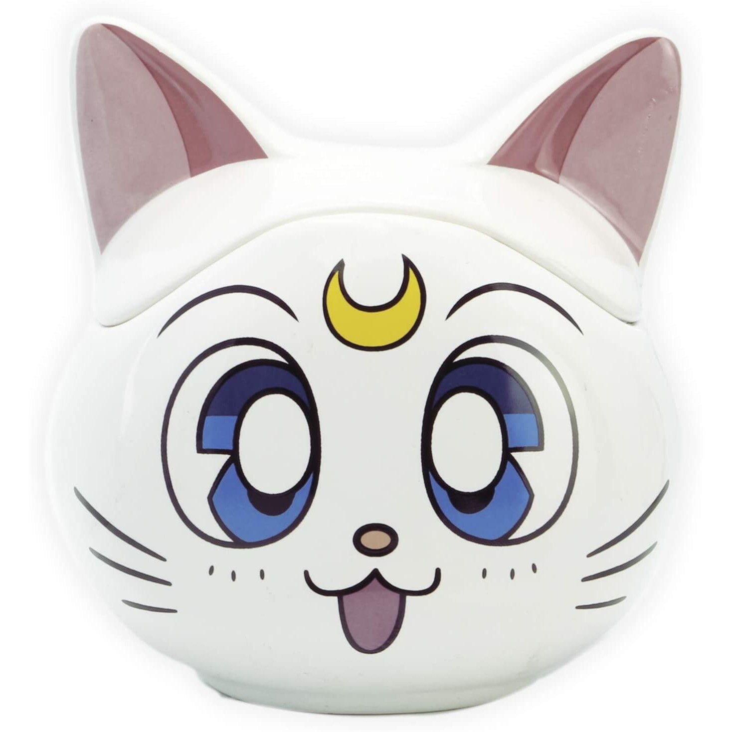 Cana - Sailor Moon Artemis, Ceramica, 350 ml, Alb