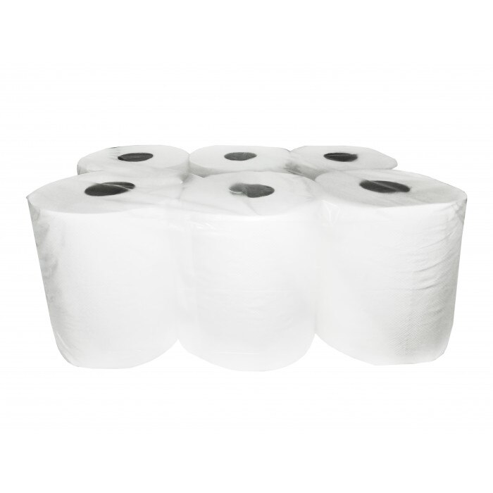 Prosop cu derulare externa 2 pliuri cu tub 100m AQA Choice( Bax de 6 )