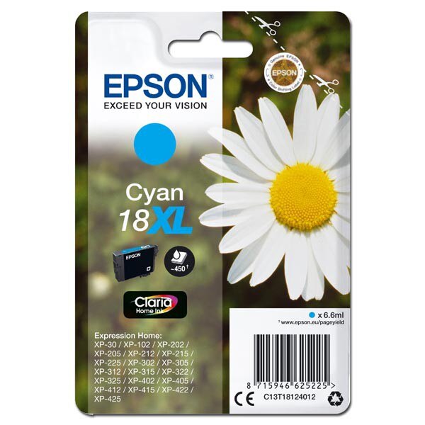 Cartus Epson T1812 (C13T18124012), Azur