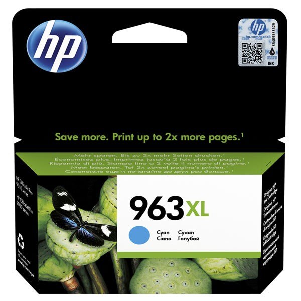 Cartus HP 963-XL (3JA27AE), Azur