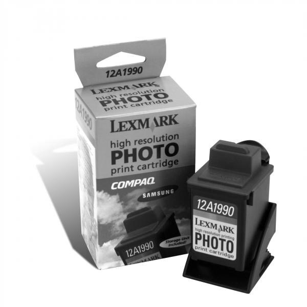 Cartus Lexmark 12A1990E, Negru