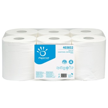 Rola Prosop Bucatarie Papernet Over Soft, 6 Role/Bax, 2 Straturi Rola Prosop Bucatarie Papernet Over Soft, 6 Role/Bax, 2 Straturi