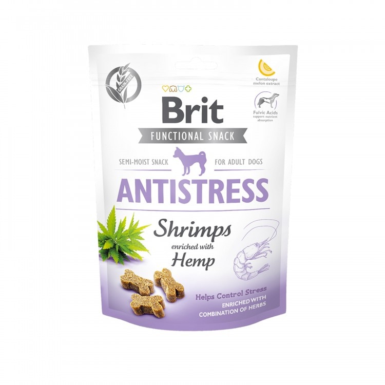 Recompense Brit Care Dog Snack Antistress Shrimps 150 g