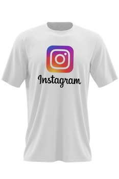 Tricou Alb Adulti Instagram Tricou Alb Adulti Instagram