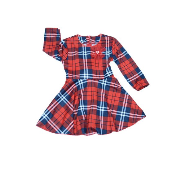 Rochita pentru fete Mini Junior SN-7R, Rosu 86 cm