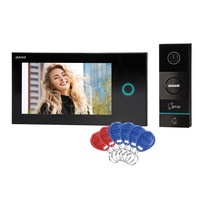 videointerfon pentru o familie appos orno or-vid-wi-1068b aplicatie mobil color monitor ultra-plat lcd 7quot tactil control automat al portilor cititor carduri sd deschidere cu ajutorul etichetelor de proximitate negru imagen 10_0_
0