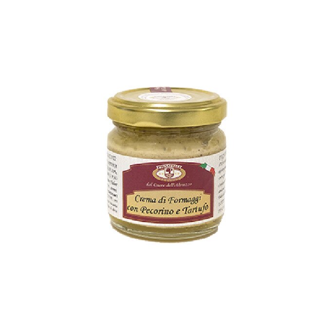 Crema de branzeturi cu pecorino si trufe 80 g