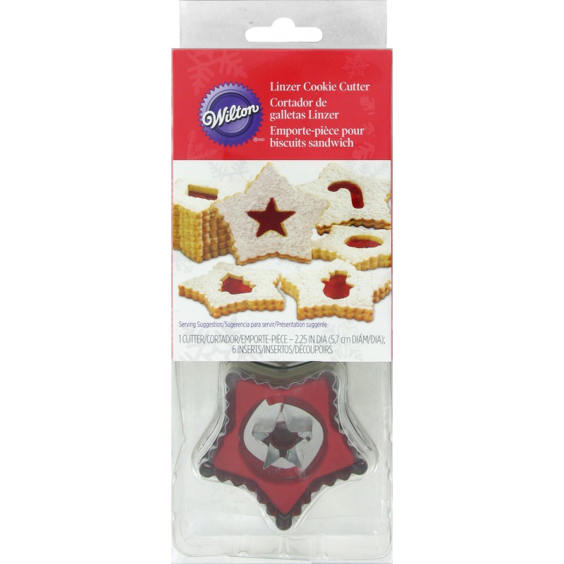 Decupator Linzer, forma de stea, Wilton