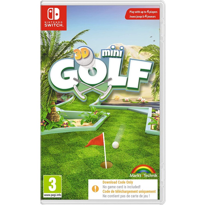 Joc 3D Mini Golf Pentru Nintendo Switch