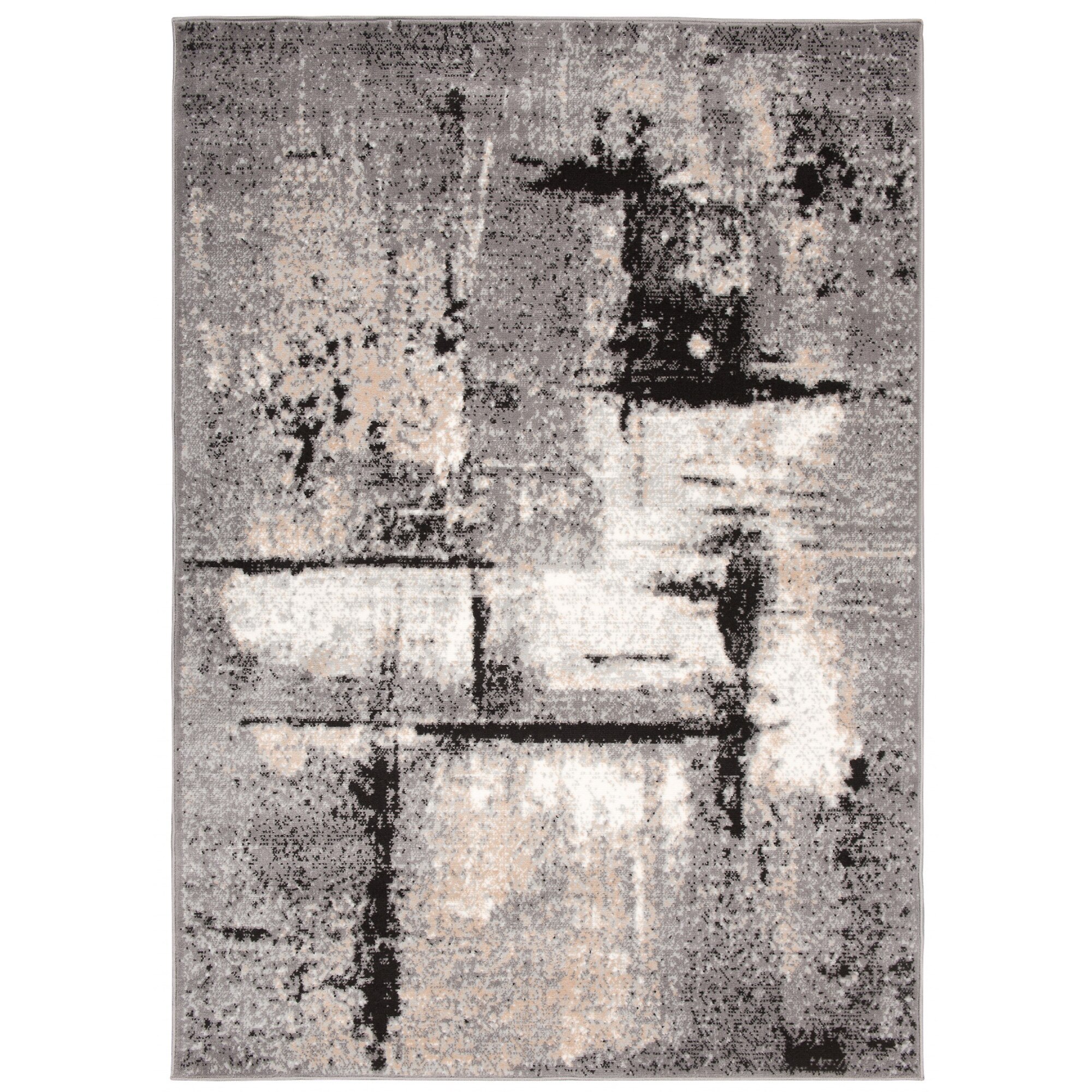 Covor Laila De Luxe 15755/10744 DE LUXE gri 140x190