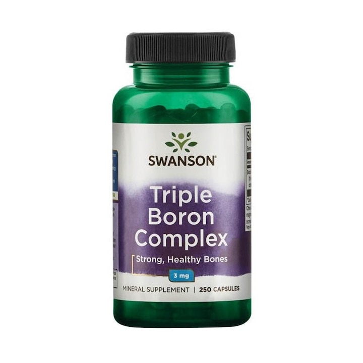 Triple Boron Complex, 3 mg, Swanson, 250 capsule SW599