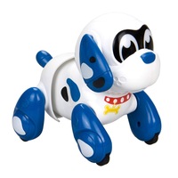 robot catel inteligent care are lumini se aseaza pe burta canta danseaza la atingere pentru copii imagen 7_0_
0