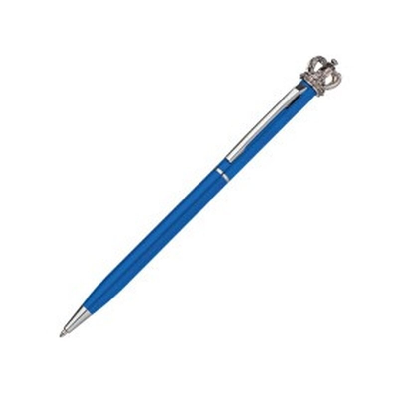 Pix Metal Ball with a Crown - Blue, Prin intoarcere, Albastru