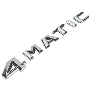 Emblema 4 Matic, spate, Mercedes, crome Emblema 4 Matic, spate, Mercedes, crome
