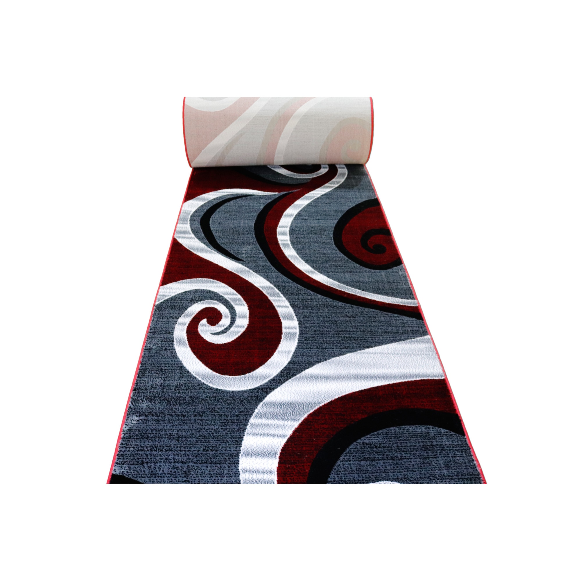 Traversa Gold COLLECTION latime 120 cmx100cm -0844 rosu/gri