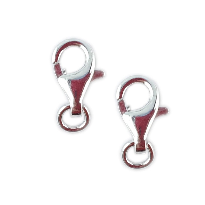Set 2 bucati inchizatori argint tip carabina 9327120 Dras