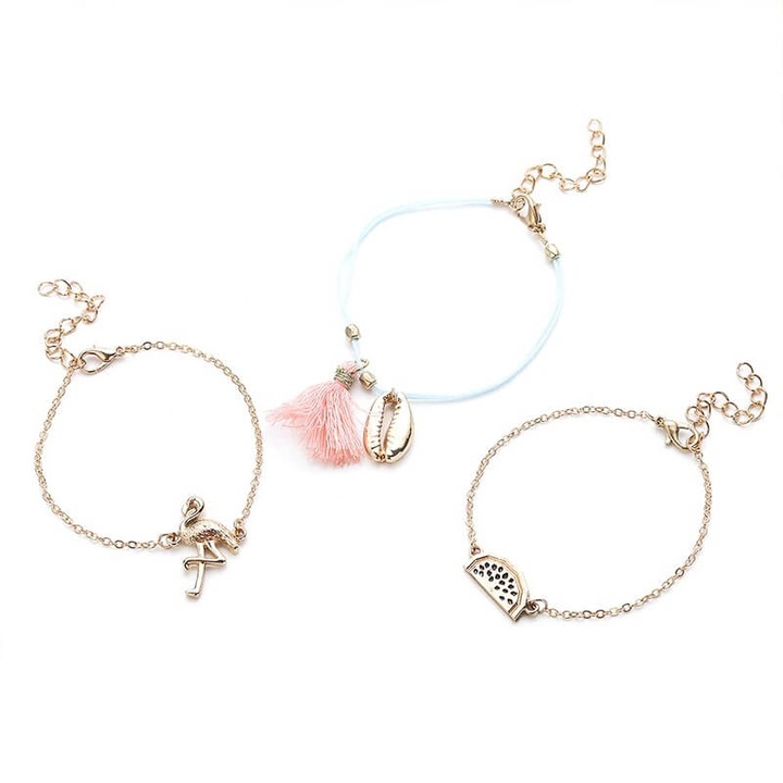 Set 3 bratari cu scoici Amanuel C5