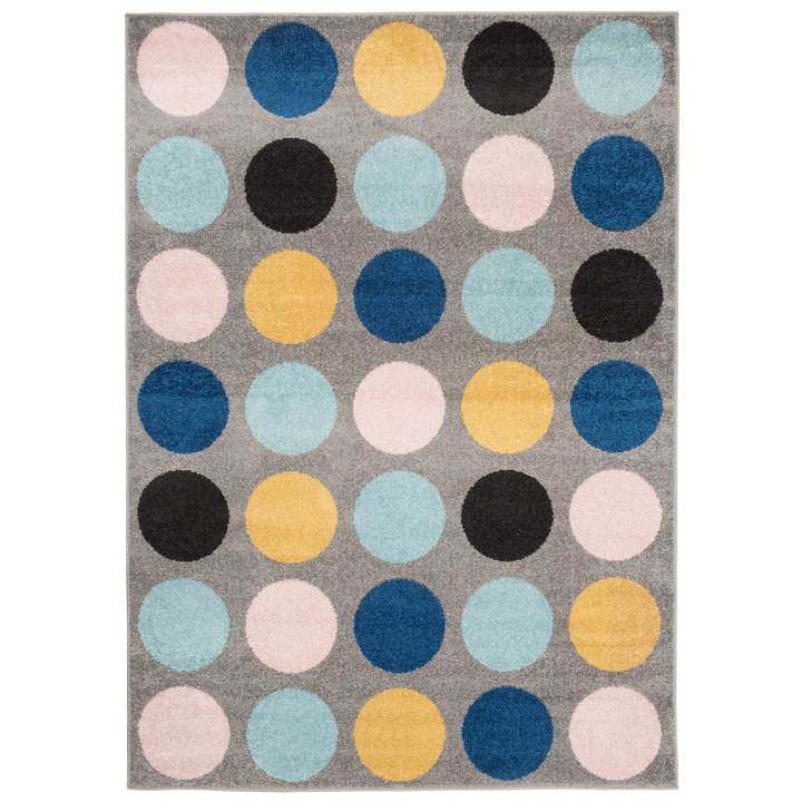 Covor Lazur Modern Chemex C937C DARK_/ gri 300x400