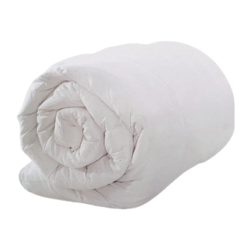 Pilota deluxe matlasata cu fata de bumbac 100%, 155 x 215cm, Ecru