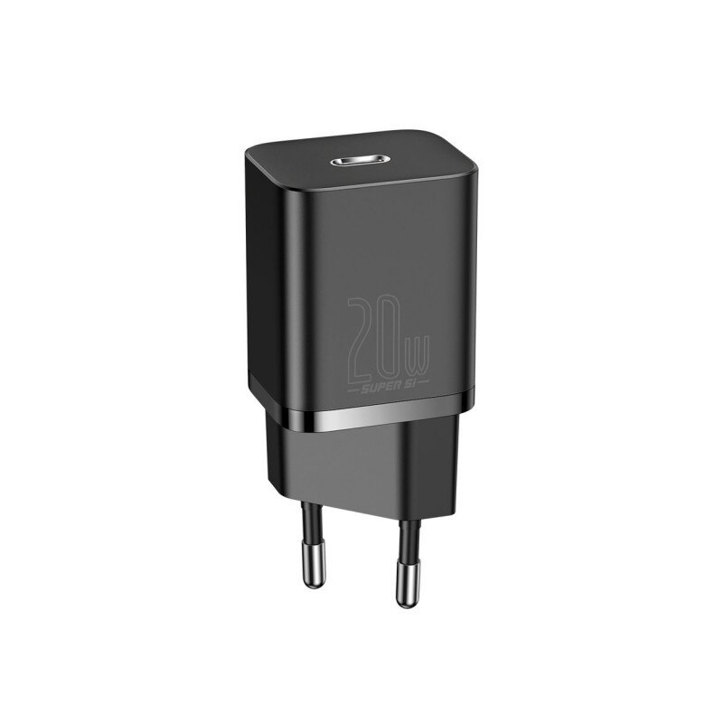Incarcator Retea Super Si Fast Charger Usb Type-c Putere 20w, Negru - Ccsup-b01