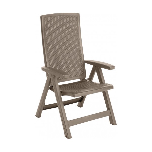 Set 2 scaune teresa, Montreal Keter, capuccino