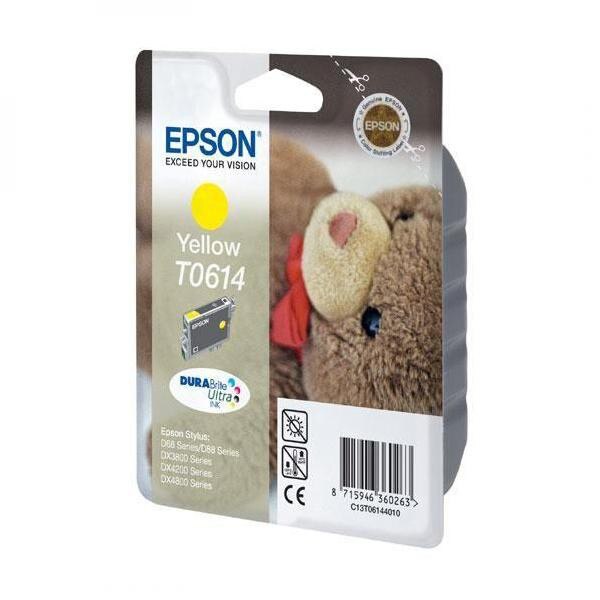 Cartus Epson T0614 (C13T06144010), Galben