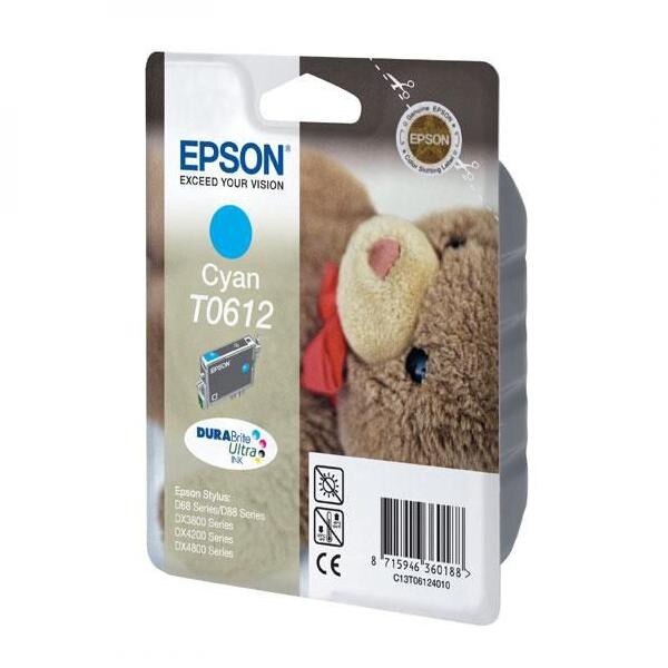 Cartus Epson T0612 (C13T06124010), Azur