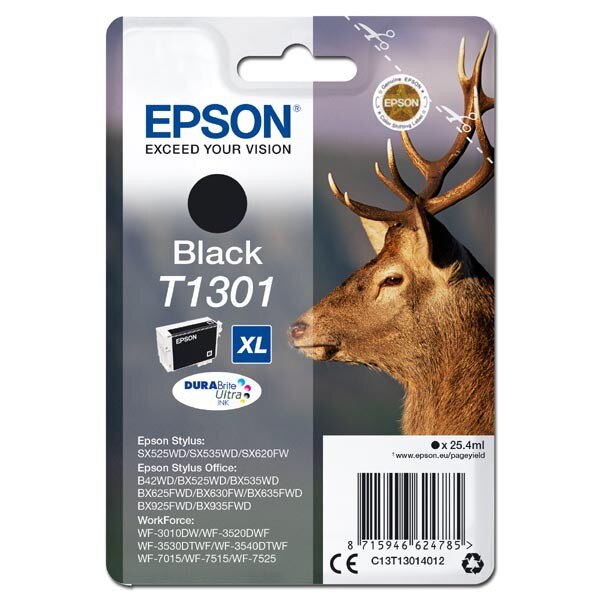 Cartus Epson T1301 (C13T13014012), Negru