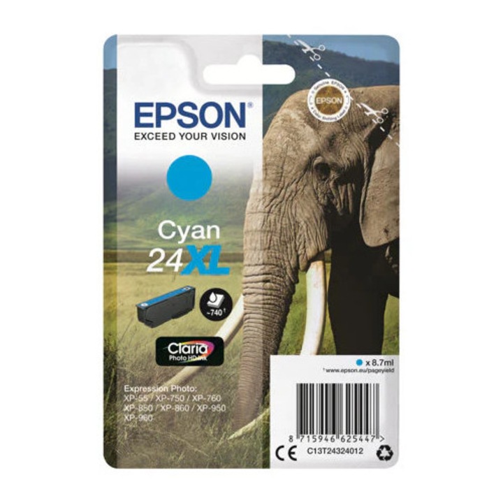 Cartus Epson T2432 (C13T24324012), Azur