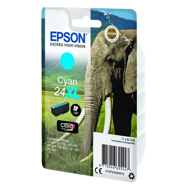 Cartus Epson T2432 (C13T24324012), Azur