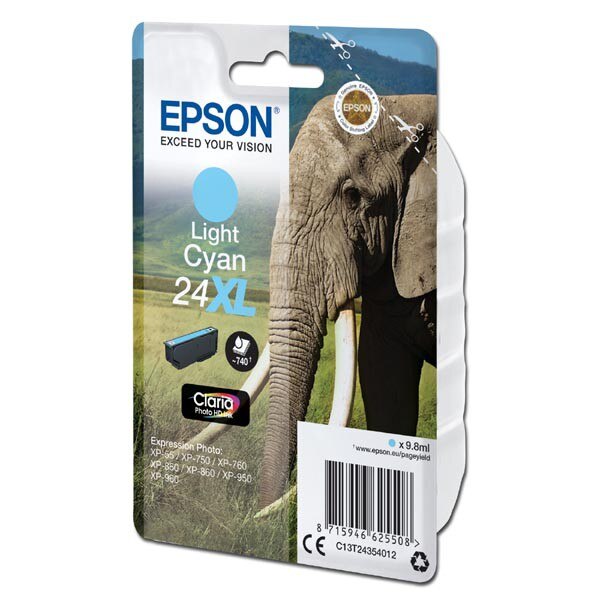 Cartus Epson T2435 (C13T24354012), Light Albastru deschis