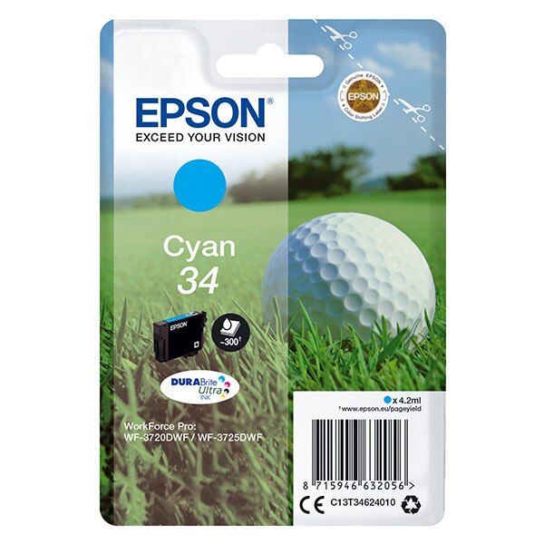 Cartus Epson T3462 (C13T34624010), Azur