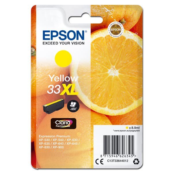Cartus Epson T3364 (C13T33644012), Galben