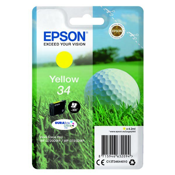 Cartus Epson T3464 (C13T34644010), Galben