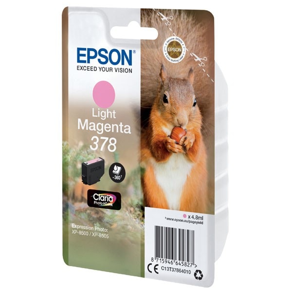 Cartus Epson T3786 (C13T37864010), Light Mov deschis