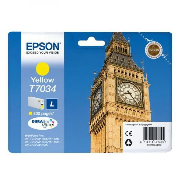 Cartus Epson T7034 (C13T70344010), Galben
