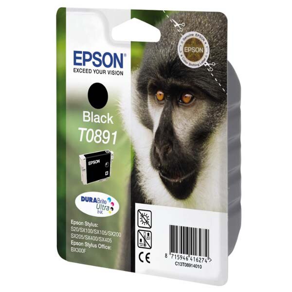 Cartus Epson T0891 (C13T08914021), Negru