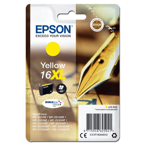 Cartus Epson T1634 (C13T16344012), Galben
