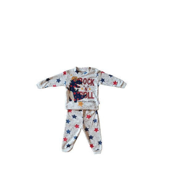 Set hainute 2 piese pentu bebe, bluza si pantaloni, 3-6 luni, bumbac